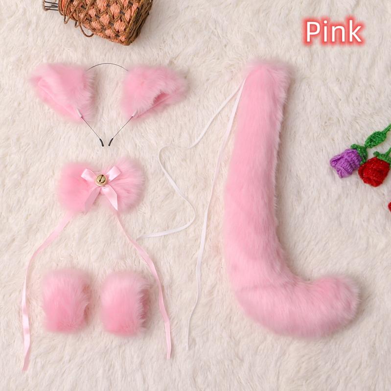 Five Piece Set Kawaii Fox Ear Fox Tail