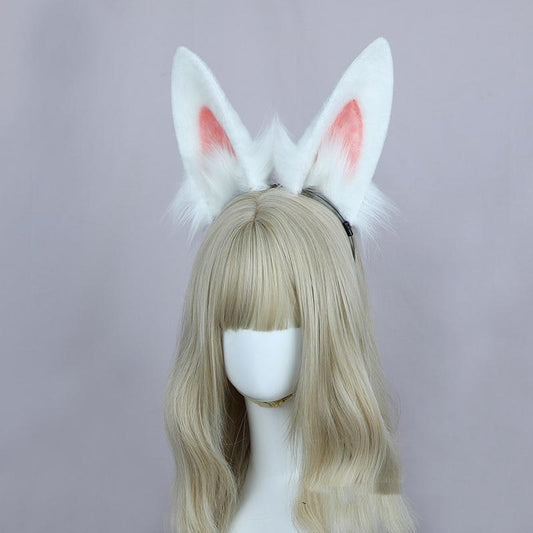 Realistic Rabbit Ears Hair Furry Cosplay Accessories