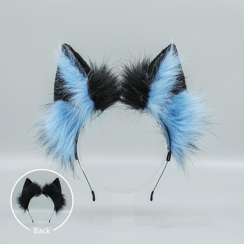 Simulated Animal Ear Headband Wolf Ears Kigurumi Accessory 20628:285358