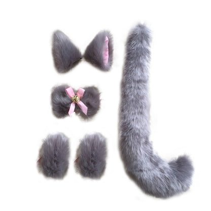 Five Piece Set Kawaii Fox Ear Fox Tail