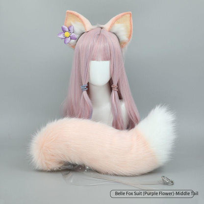 Lovely LinaBell Fox Ears Plush Anime Hair Accessories