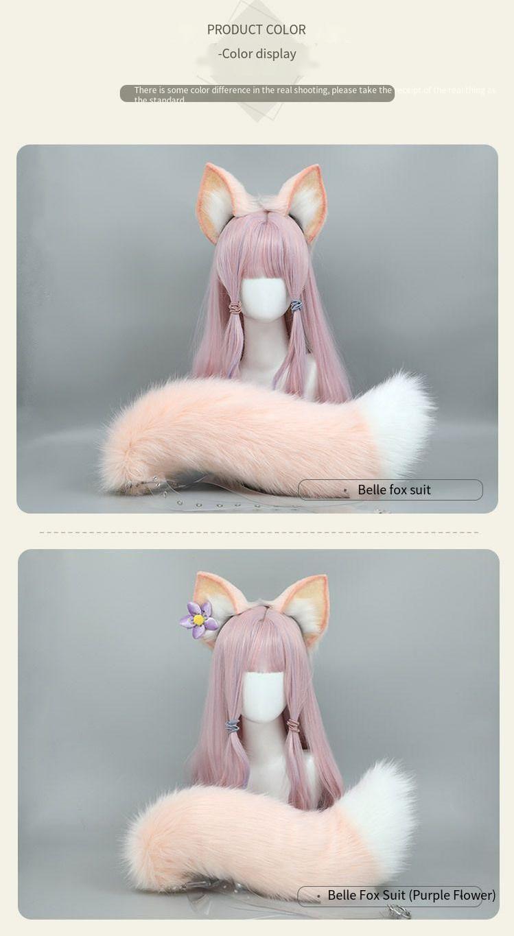 Lovely LinaBell Fox Ears Plush Anime Hair Accessories