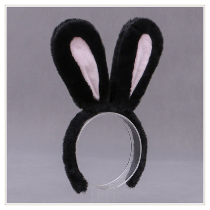 JK Uniform Rabbit Ears Hair Hoop Furry Cos Accessories