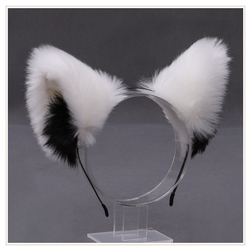 Lovely Cochlear Fox Hairband Plush Animal Ears Hair Accessories