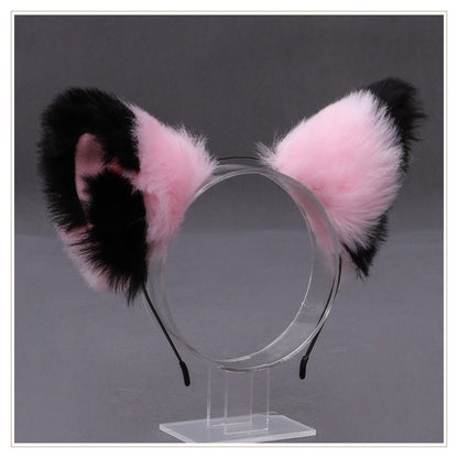 Lovely Cochlear Fox Hairband Plush Animal Ears Hair Accessories