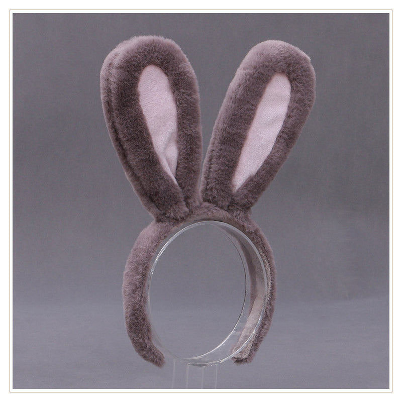 JK Uniform Rabbit Ears Hair Hoop Furry Cos Accessories