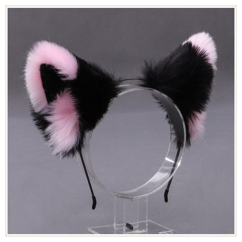 Lovely Cochlear Fox Hairband Plush Animal Ears Hair Accessories