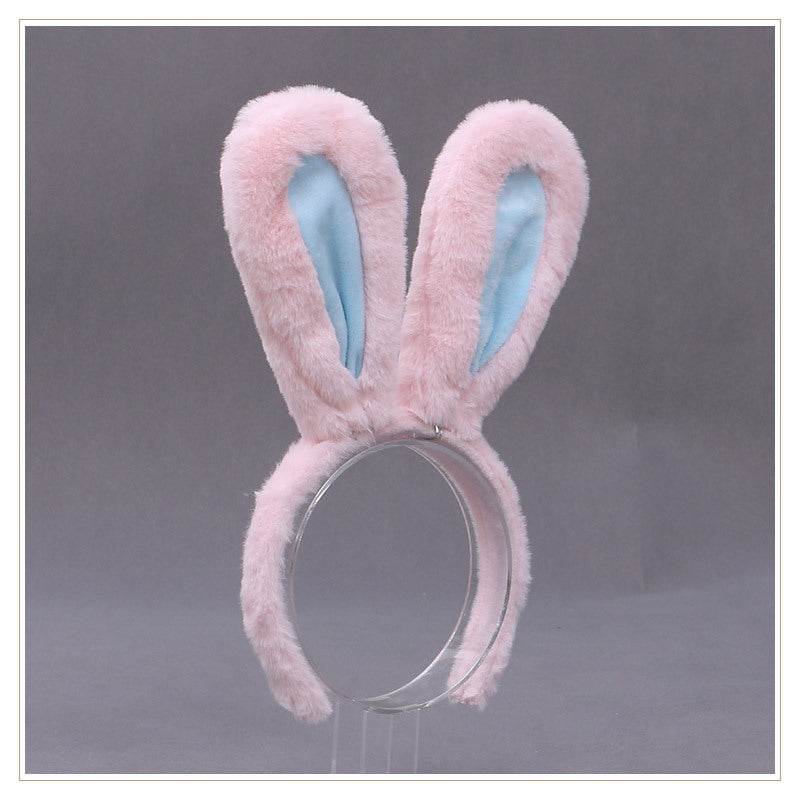 JK Uniform Rabbit Ears Hair Hoop Furry Cos Accessories