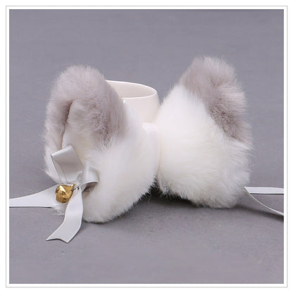 Lovely Plush Cat Ear Hairclip Fox Ear Cosplay Headdress