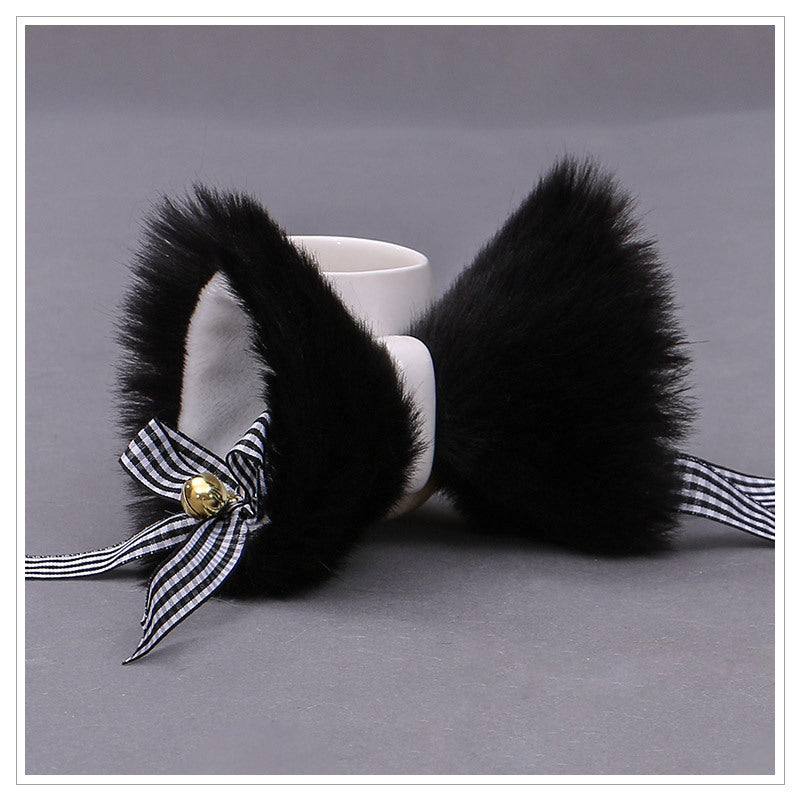 Lovely Plush Cat Ear Hairclip Fox Ear Cosplay Headdress