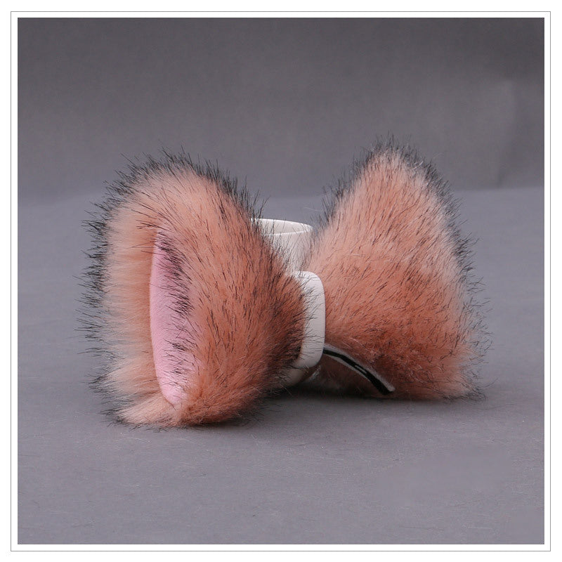 Cat Animal Ears Headdress Hair Clip Kigurumi Accessories 20638:285402