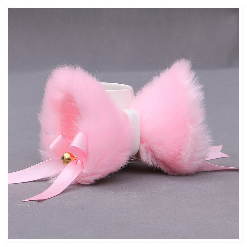 Lovely Plush Cat Ear Hairclip Fox Ear Cosplay Headdress