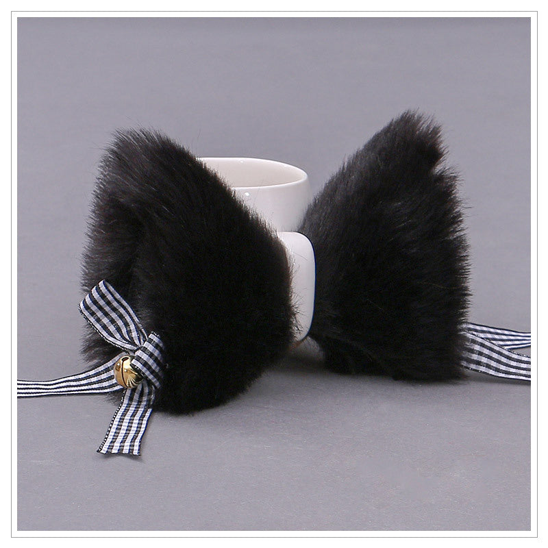 Lovely Plush Cat Ear Hairclip Fox Ear Cosplay Headdress