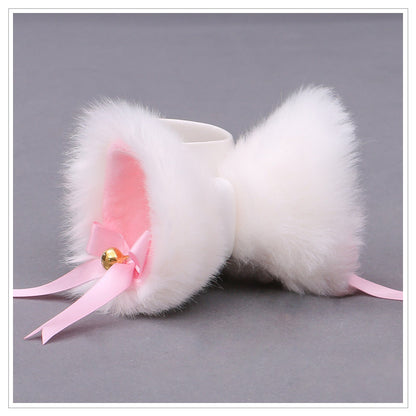 Lovely Plush Cat Ear Hairclip Fox Ear Cosplay Headdress