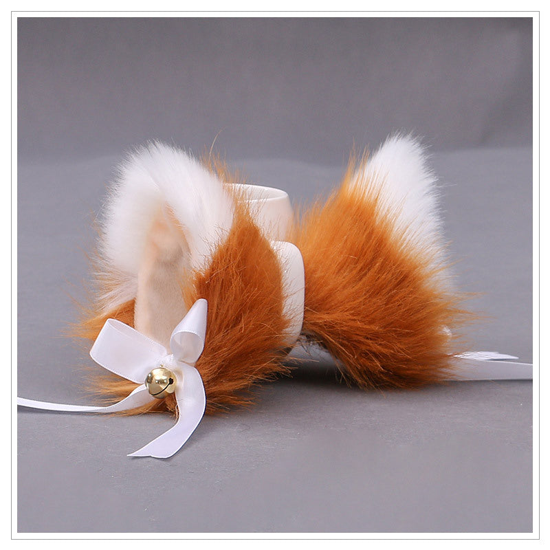 Lovely Plush Cat Ear Hairclip Fox Ear Cosplay Headdress