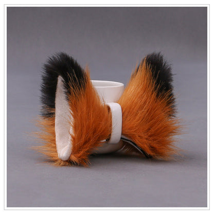 Cat Animal Ears Headdress Hair Clip Kigurumi Accessories 20638:285422