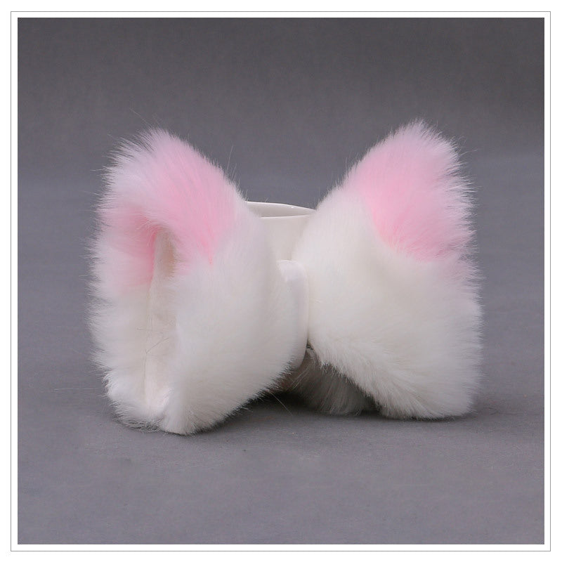 Cat Animal Ears Headdress Hair Clip Kigurumi Accessories 20638:285432