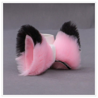 Cat Animal Ears Headdress Hair Clip Kigurumi Accessories 20638:285436