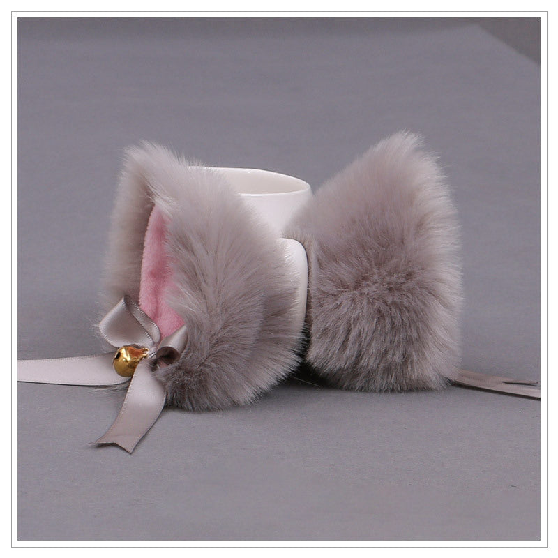 Lovely Plush Cat Ear Hairclip Fox Ear Cosplay Headdress