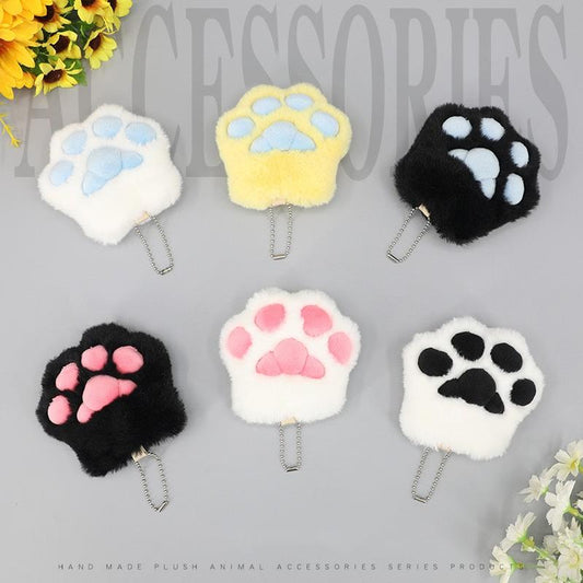 Handmade Cat Claws Keychain Pendant Toy Kawaii Accessories