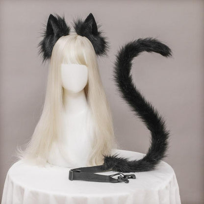 Cat Ears Animal Tail Accessories Kigurumi Headdresses