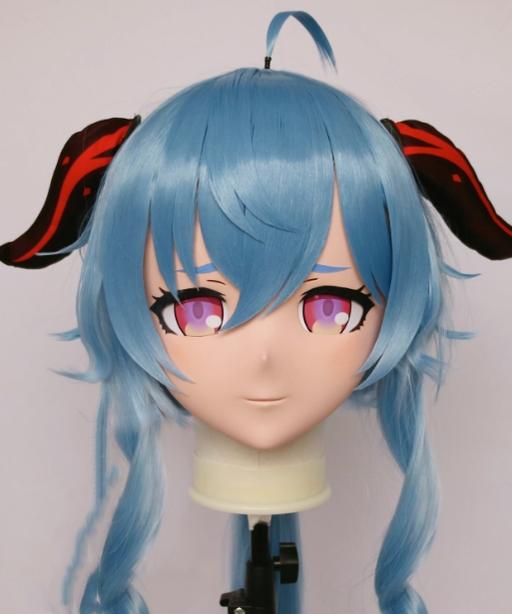 Aqua Blue Wig Kigurumi Mask 19138:271412