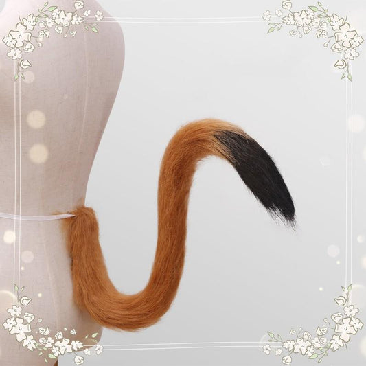 Handmade Kawaii Furry Cat Tail Animal Tail Cosplay Props