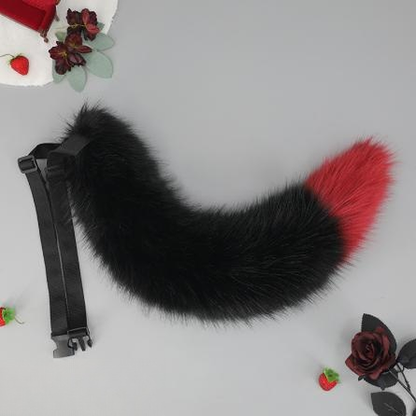 Arknights Texas Wolf Animal Ears Tail Cos Props