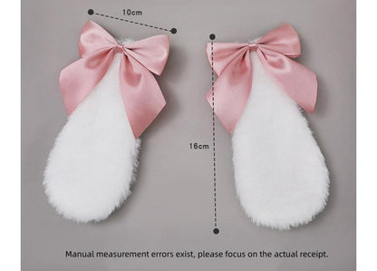 Kigurumi Lovely Girl Bow Rabbit Ears Hair Clip Headdress