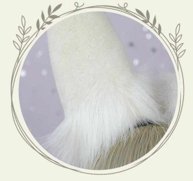 Realistic Rabbit Ears Hair Furry Cosplay Accessories 20592:284850