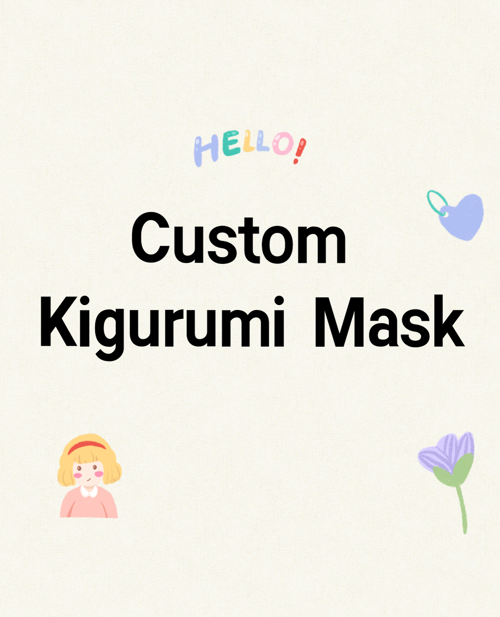 Customize Specific Kigurumi Mask from Brand NFD 20858:321196