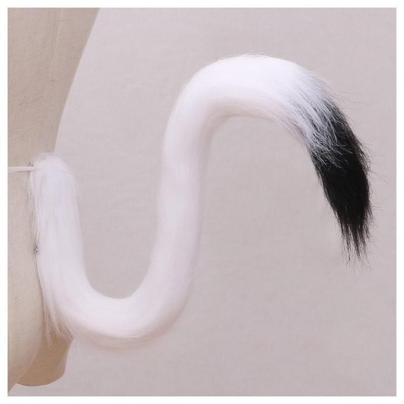 Handmade Kawaii Furry Cat Tail Animal Tail Cosplay Props