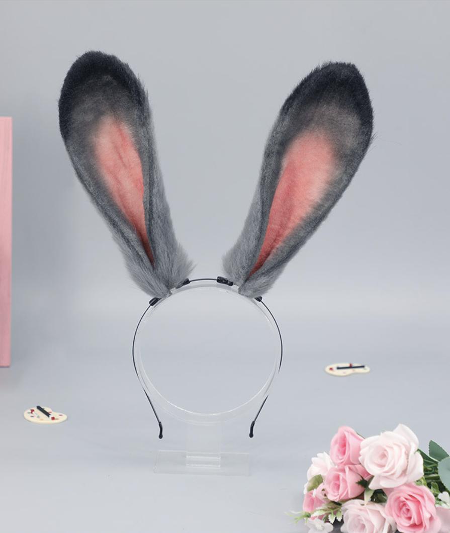 Realistic Animal Ears Hair Accessories Cute Bunny Ear Headband