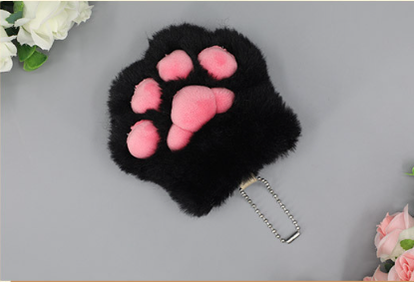 Handmade Cat Claws Keychain Pendant Toy Kawaii Accessories