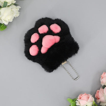 Handmade Cat Claws Keychain Pendant Toy Kawaii Accessories