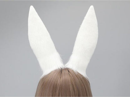 Realistic Animal Ears Bunny Headband Rabbit Ear Hairband KC Accessory