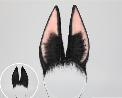 Genshin Impact Tighnari Animal Ears Plush Hair Accessories