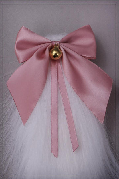 Bowknot Lop Rabbit Hairpins Japanese Style Fresh Head Accessories 20608:285048