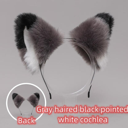 Handmade Cute Plush Lorita Beast Ear Hairband