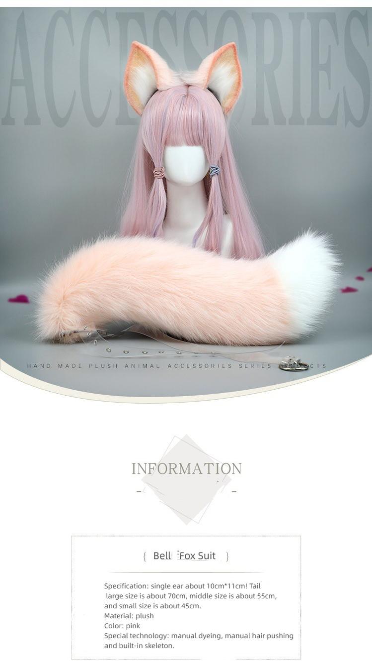 Lovely LinaBell Fox Ears Plush Anime Hair Accessories