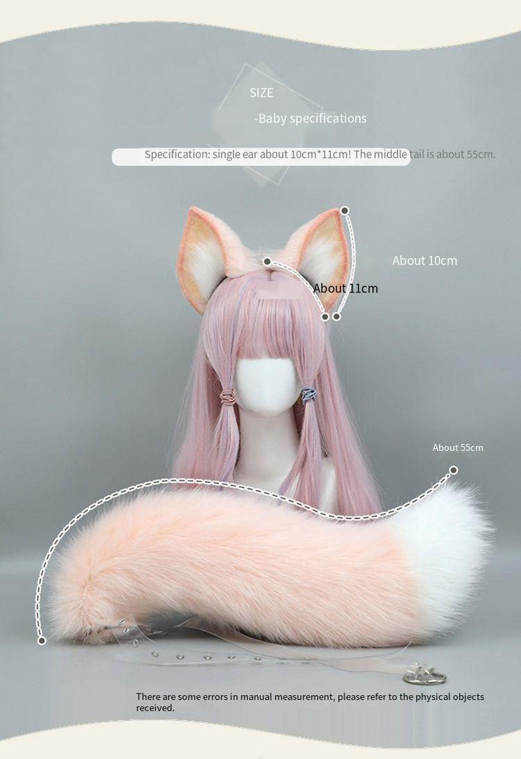 Lovely LinaBell Fox Ears Plush Anime Hair Accessories