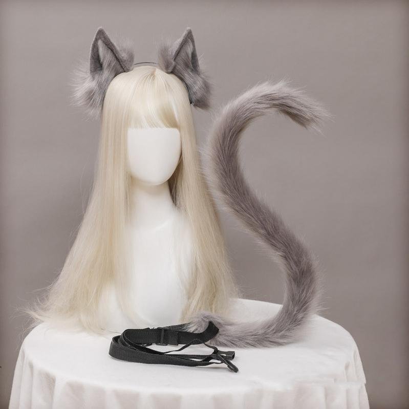 Cat Ears Animal Tail Accessories Kigurumi Headdresses