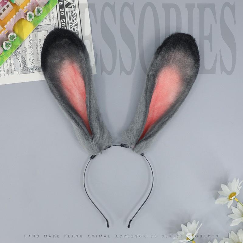 Realistic Animal Ears Hair Accessories Cute Bunny Ear Headband