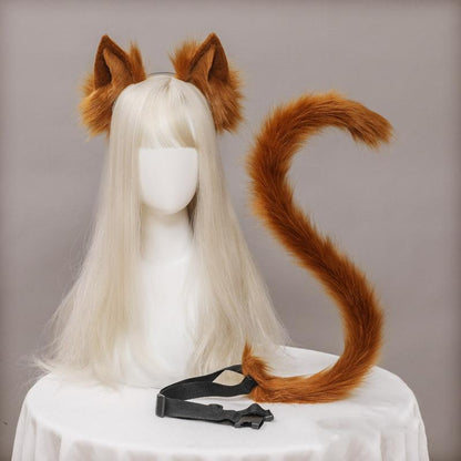 Cat Ears Animal Tail Accessories Kigurumi Headdresses