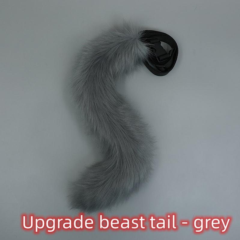 Handmade Lolita Simulation Upgrade Beasttail Plush Accessory