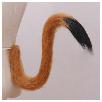 Handmade Kawaii Furry Cat Tail Animal Tail Cosplay Props