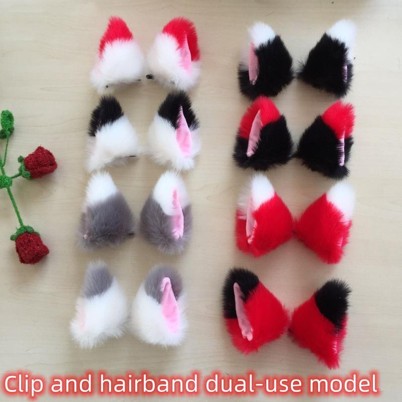 Five Piece Set Kawaii Fox Ear Fox Tail