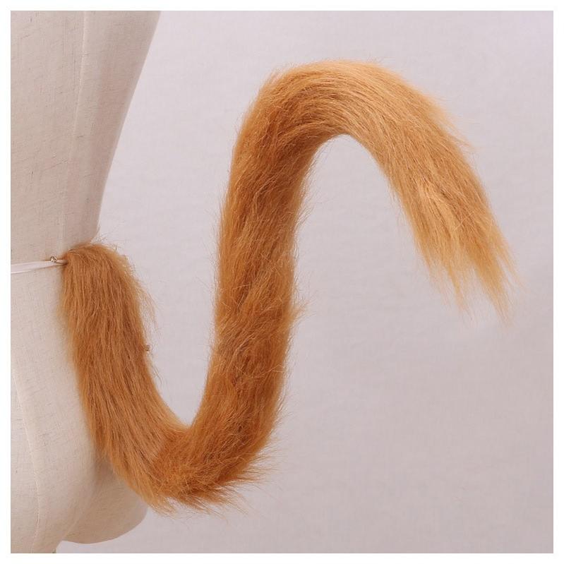 Handmade Kawaii Furry Cat Tail Animal Tail Cosplay Props