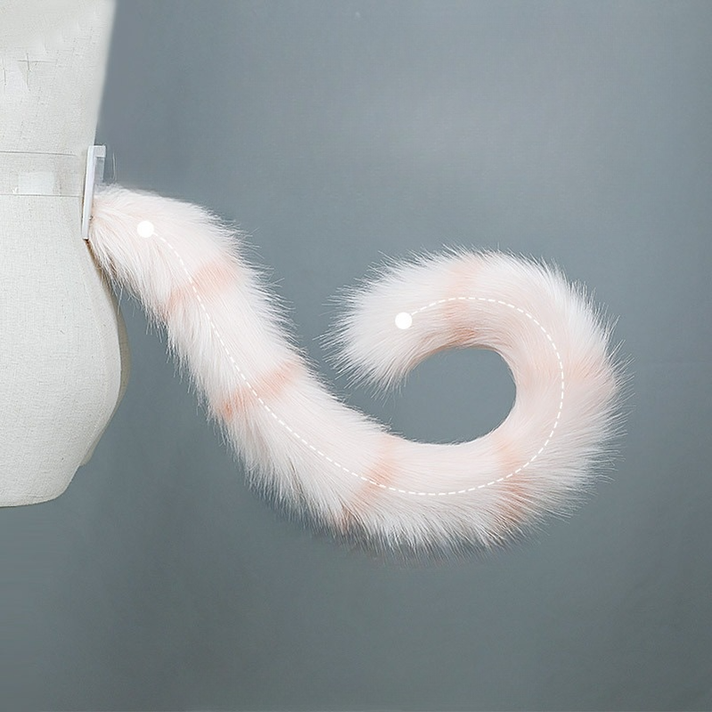 Simulated Fluffy Cat Ears Hairband Tails Furry Accessories