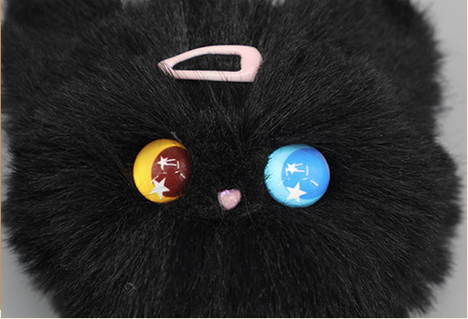 Handmade Lovely Soft Cat Ball Bag Pendant Key-chain Soft Accessories